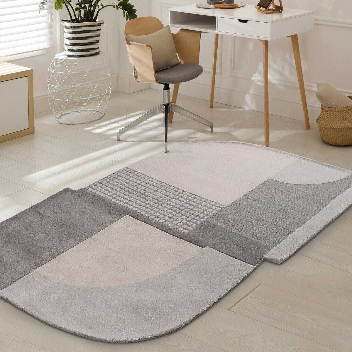WOLLTEPPICH 160/230 cm Multicolor  - Multicolor, Basics, Textil (160/230cm)