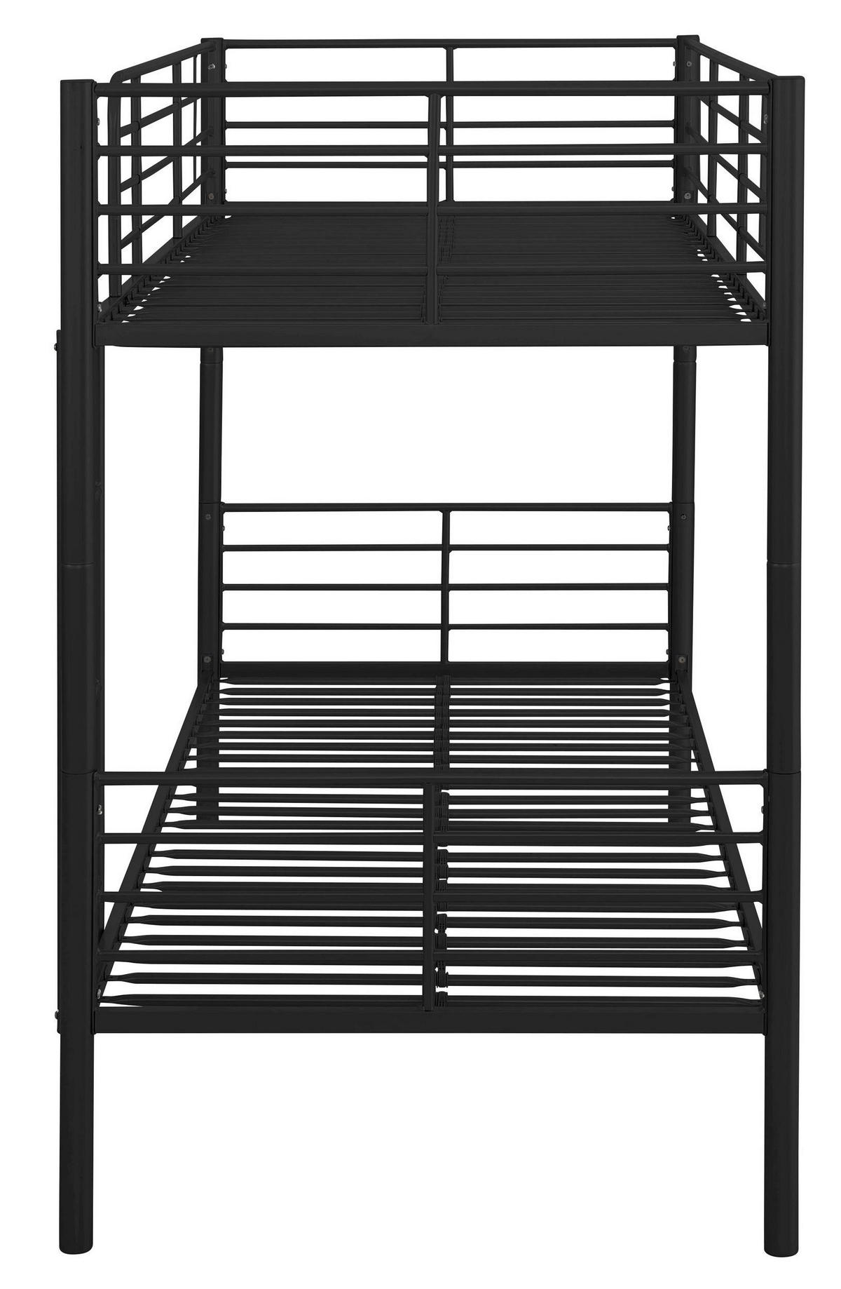 HOCHBETT 97/208 cm  - Schwarz, Design, Metall (97/208cm) - MID.YOU