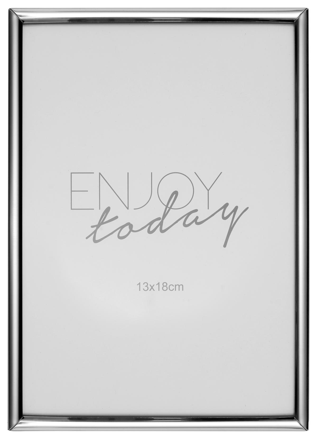 FOTORAM 13,5/18,5 cm  - silver, Basics, metall/papper (13,5/18,5cm) - Monee