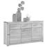 SIDEBOARD 160/88/40 cm - Edelstahlfarben/Eichefarben, KONVENTIONELL, Holz/Metall (160/88/40cm) - Cantus SIDEBOARD 160/88/40 cm - Edelstahlfarben/Eichefarben, KONVENTIONELL, Holz/Metall (160/88/40cm) - Cantus