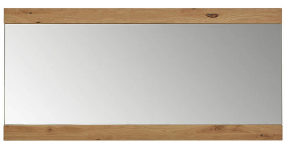 SPIEGEL 125/59/2 cm - Eichefarben, Design, Glas/Holz (125/59/2cm) - Dieter Knoll