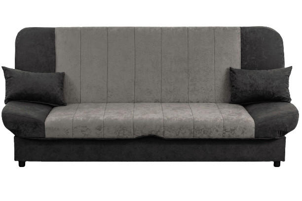 TROSJED plastika, tekstil, drvni materijal  siva, crna    - siva/crna, Design, drvni materijal/tekstil - Boxxx