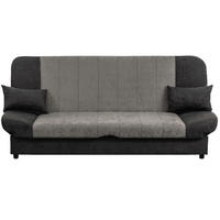 TROSJED plastika, tekstil, drvni materijal  siva, crna    - siva/crna, Design, drvni materijal/tekstil - Boxxx