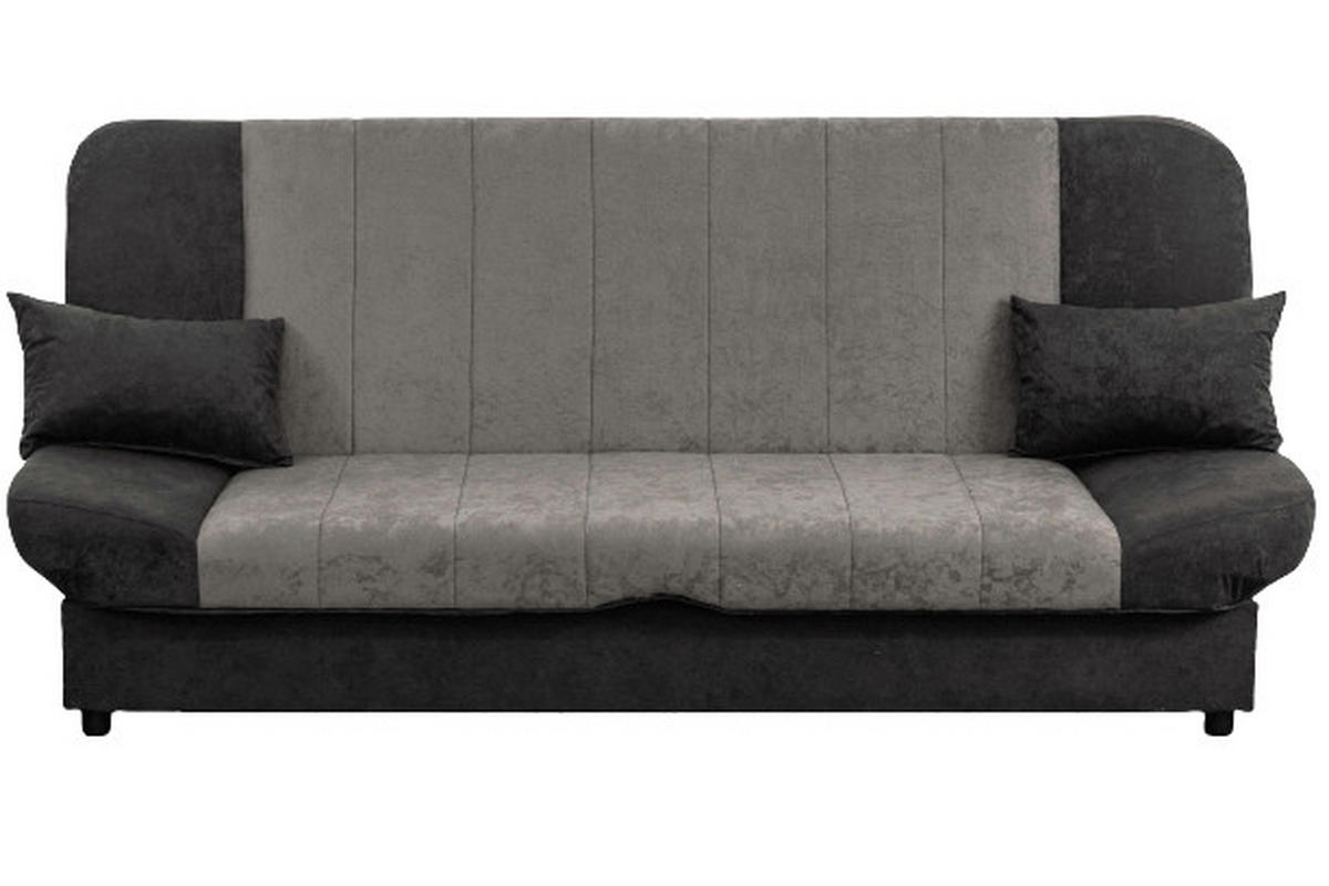 TROSJED plastika, tekstil, drvni materijal  siva, crna    - siva/crna, Design, drvni materijal/tekstil - Boxxx