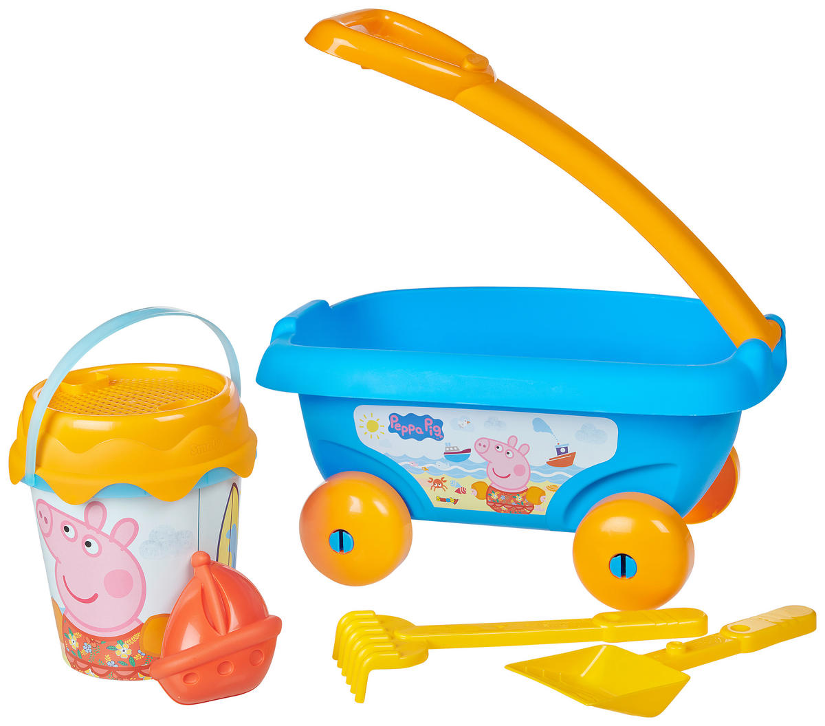 SANDSPIELZEUG PEPPA  - Multicolor, Basics, Kunststoff (44/27/24cm) - Simba