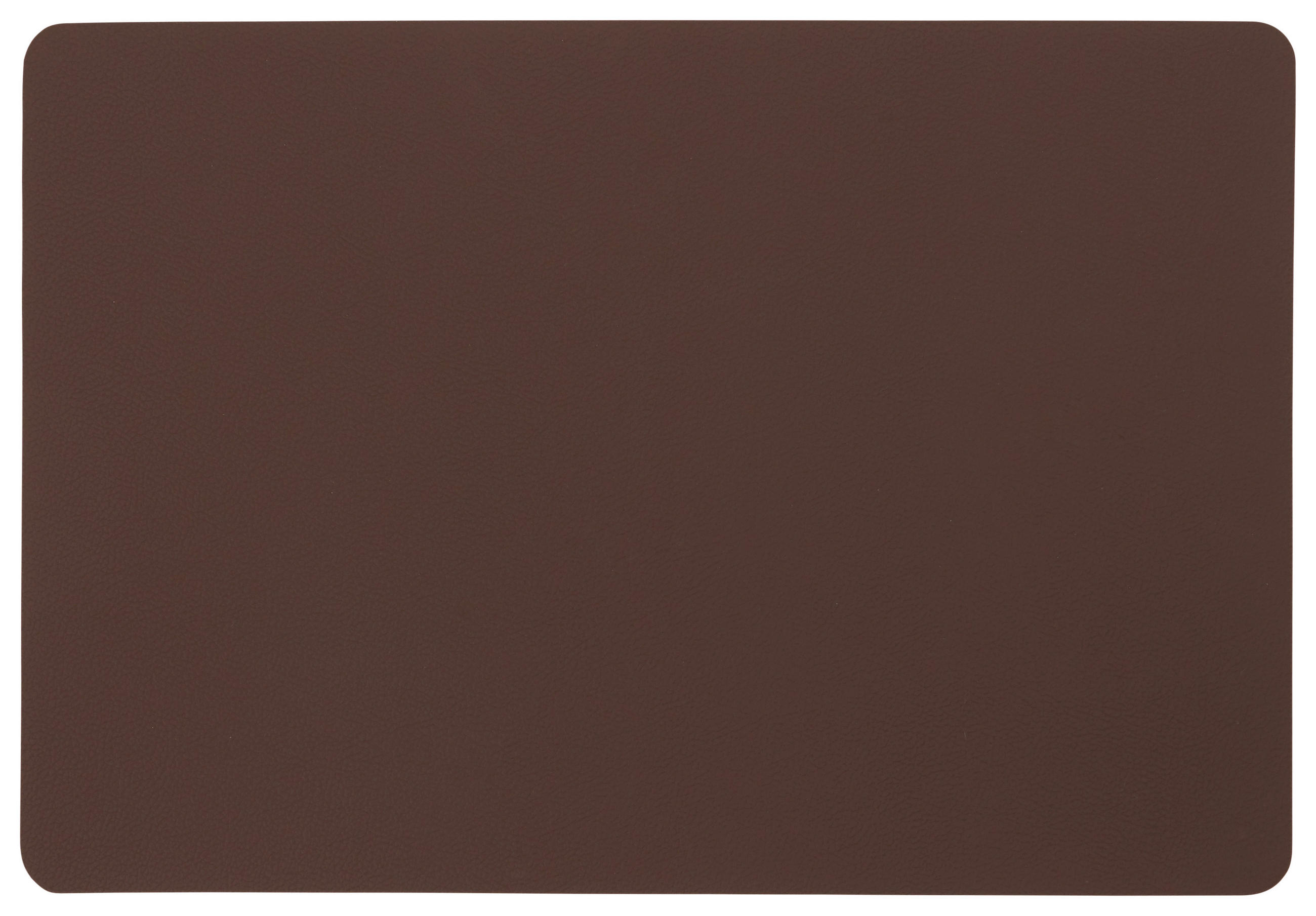 TISCHSET Kunststoff Lederlook Braun, Weiß 30/45 cm  - Braun/Weiß, Basics, Kunststoff (30/45cm) - Esposa