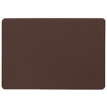 TISCHSET Kunststoff Lederlook Braun, Weiß 30/45 cm  - Braun/Weiß, Basics, Kunststoff (30/45cm) - Esposa