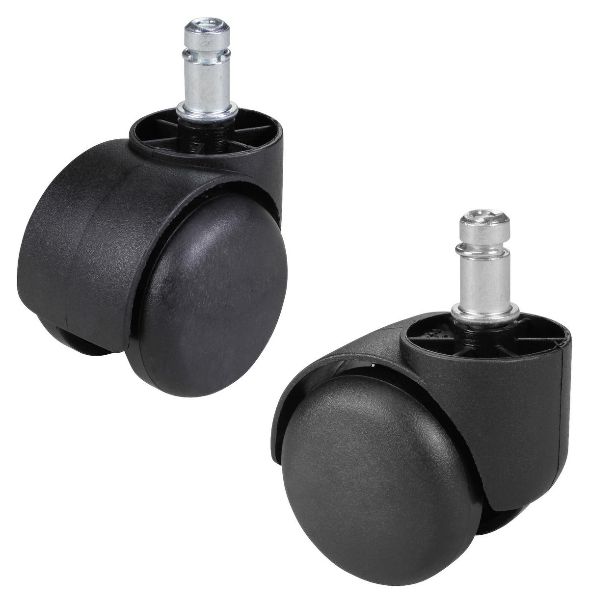 DREHSTUHLROLLE  in  - Schwarz, Basics, Kunststoff (5cm) - MID.YOU