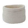 AUFBEWAHRUNGSKÖRBCHEN  - Weiß, Basics, Textil (24/18/16cm) - Aquanova