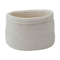 AUFBEWAHRUNGSKÖRBCHEN  - Weiß, Basics, Textil (24/18/16cm) - Aquanova