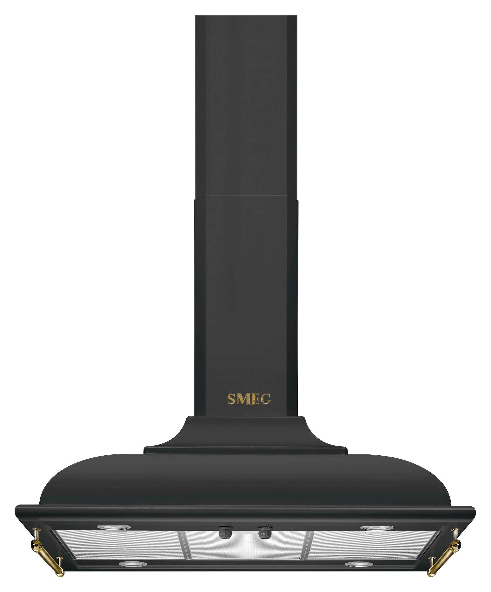 Smeg Dunstabzugshaube Cortina Anthrazit 90x75x68.2 cm