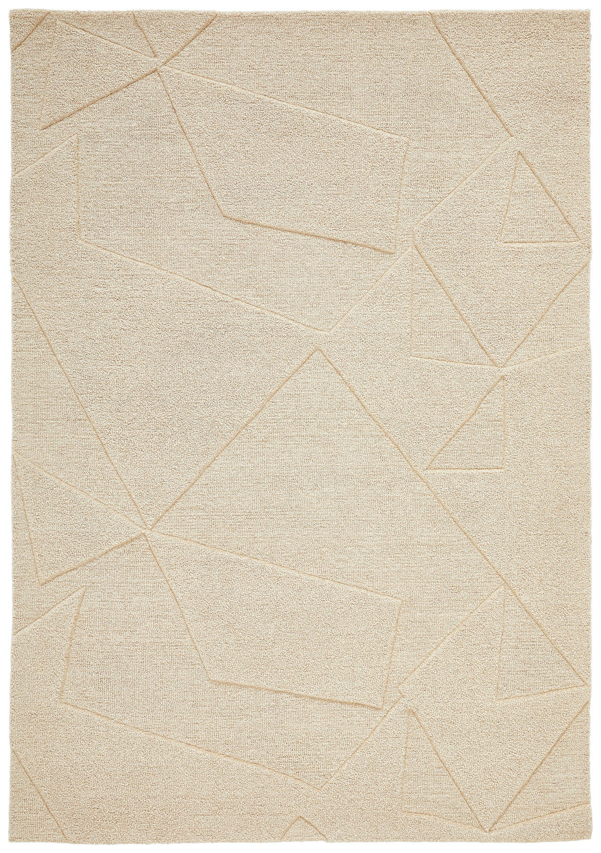 WOLLTEPPICH 160/230 cm Weiß  - Weiß, Design, Textil (160/230cm) - Linea Natura