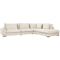 SOFFA i trä, metall, textil silver  - silver/wengefärgad, Design, metall/trä (373/85/259cm) - Welnova