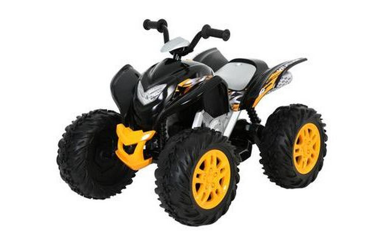 ČETVEROCIKL   - žuta/crna, Basics, plastika (99/66/61cm)