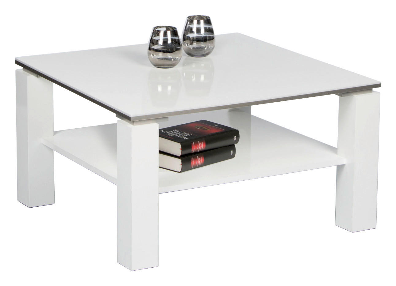 COUCHTISCH in Holzwerkstoff 75/75/41 cm  - Weiß, Design, Holzwerkstoff (75/75/41cm) - MID.YOU