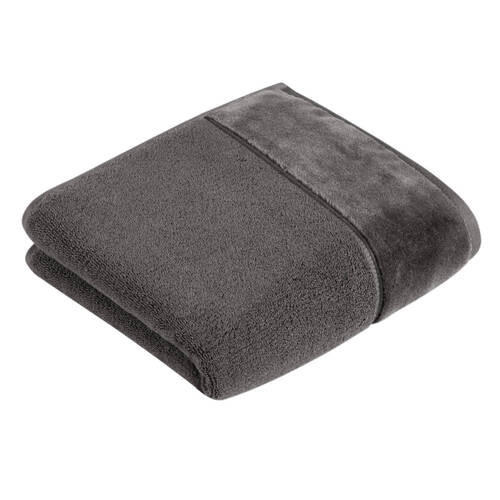 HANDTUCH 110/60 cm Pure NOS Vossen Wäsche Grau  - Grau, Basics, Textil (110/60cm) - Vossen