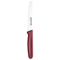 BRÖTCHENMESSER Finecut  - Rot, Basics, Kunststoff/Metall (22,1/1,8/1cm) - Justinus