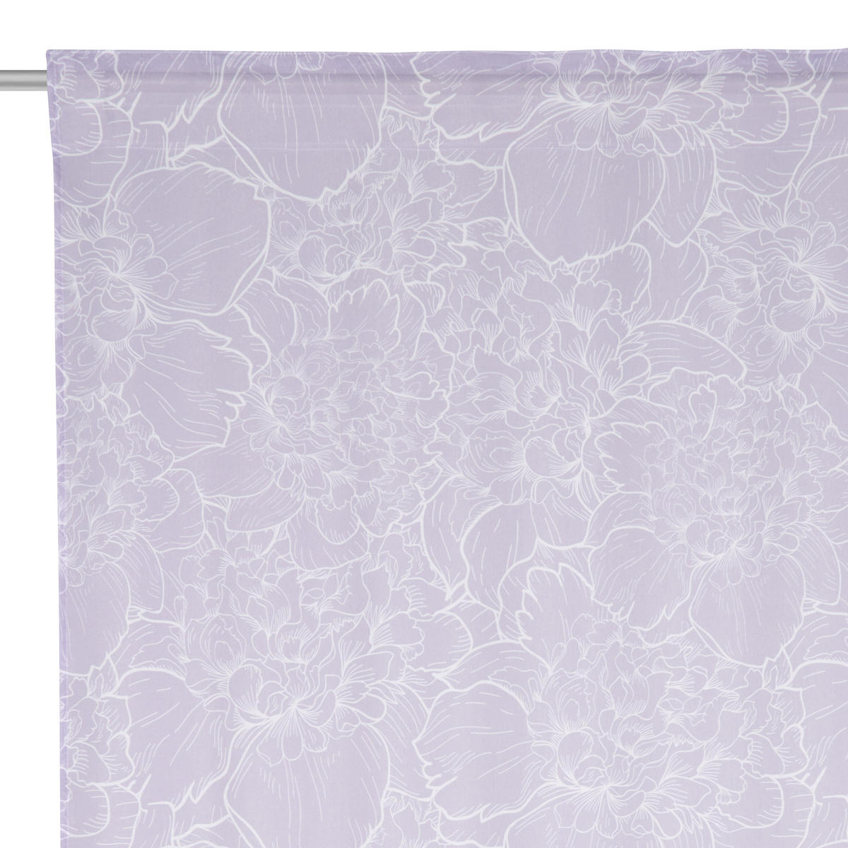 KÉSZFÜGGÖNY részben áttetsző  - lila, Lifestyle, textil (140/245cm) - Esposa
