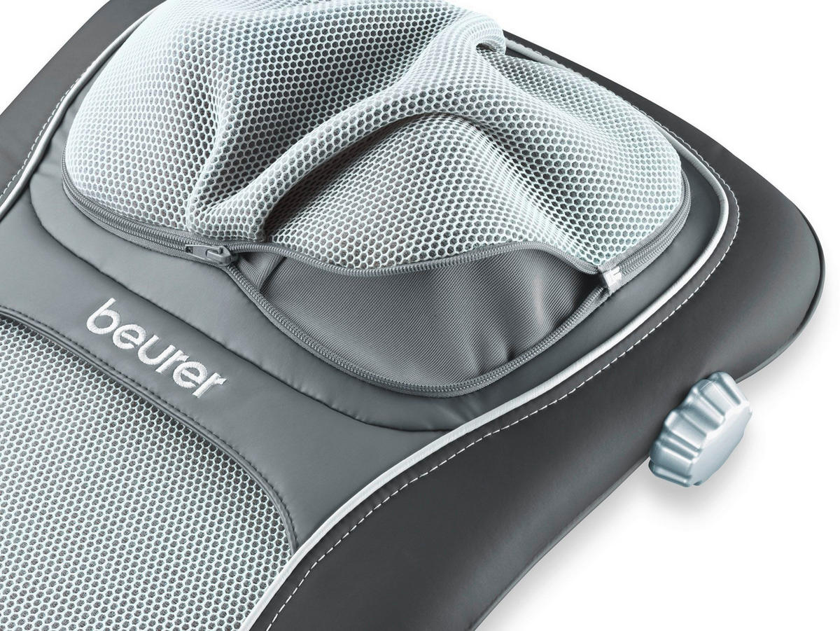 MASSAGESITZAUFLAGE - Grau, Basics (19,3/46,2/83,3cm) - Beurer
