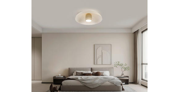 LED-DECKENLEUCHTE Louis 60/21,5 cm   - Grau, Design, Kunststoff/Metall (60/21,5cm) - Dieter Knoll