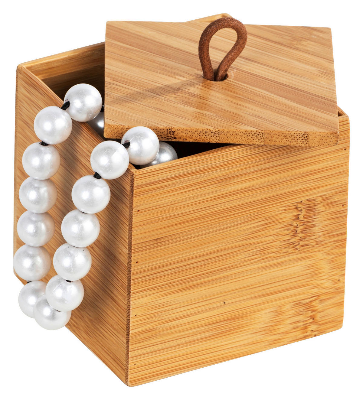 ORGANIZÉR hnedá - hnedá, Basics, drevo (9/9/9cm)