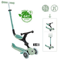 LAUFRAD GO-UP ACTIVE LIGHTS ECO 3IN1  - Pastellgrün/Grün, LIFESTYLE, Kunststoff/Metall (67/28/95,5cm) - GLOBBER