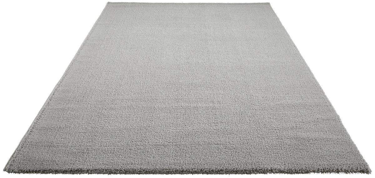 WEBTEPPICH 120/170 cm Hellgrau  - Hellgrau, Basics, Kunststoff/Textil (120/170cm) - Novel