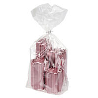STUMPENKERZENSET  - Rosa, Konventionell, Paraffin (10,0/12,0cm)