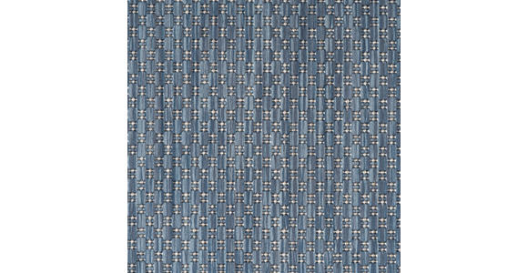 FLACHWEBETEPPICH 120/120 cm Relax  - Blau, Basics, Textil (120/120cm) - Novel