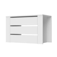 NOTRANJI PREDALI - bela, Design, leseni material (88/57/45cm) - Hom`in