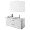 BADEZIMMER  in 120 cm  - Weiß Hochglanz/Weiß, KONVENTIONELL, Holzwerkstoff (120cm) - Pelipal