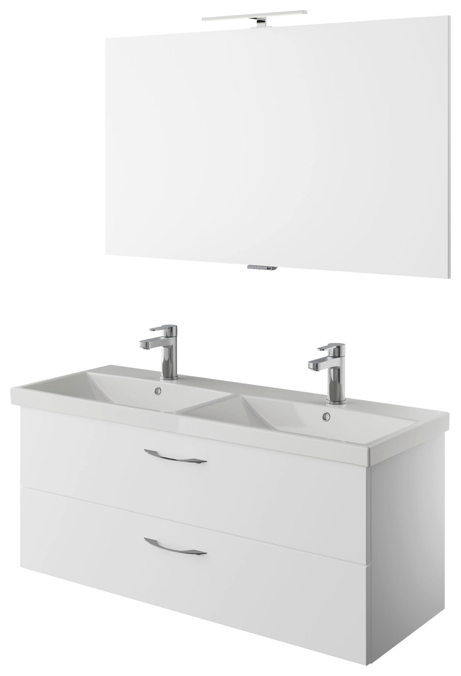 Pelipal Badezimmer Serie 4035 Weiß Hochglanz 120 cm