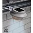 Dachrinnenleuchten 2er Set - Basics, Kunststoff/Metall (11/6cm)