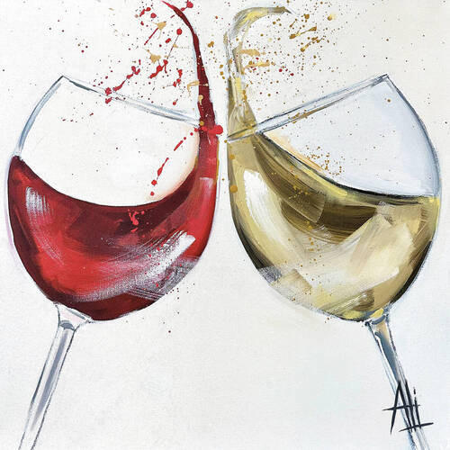 SERVIETTE  12,5/12,5 cm   - Multicolor, Basics, Papier (12,5/12,5cm) - PPD