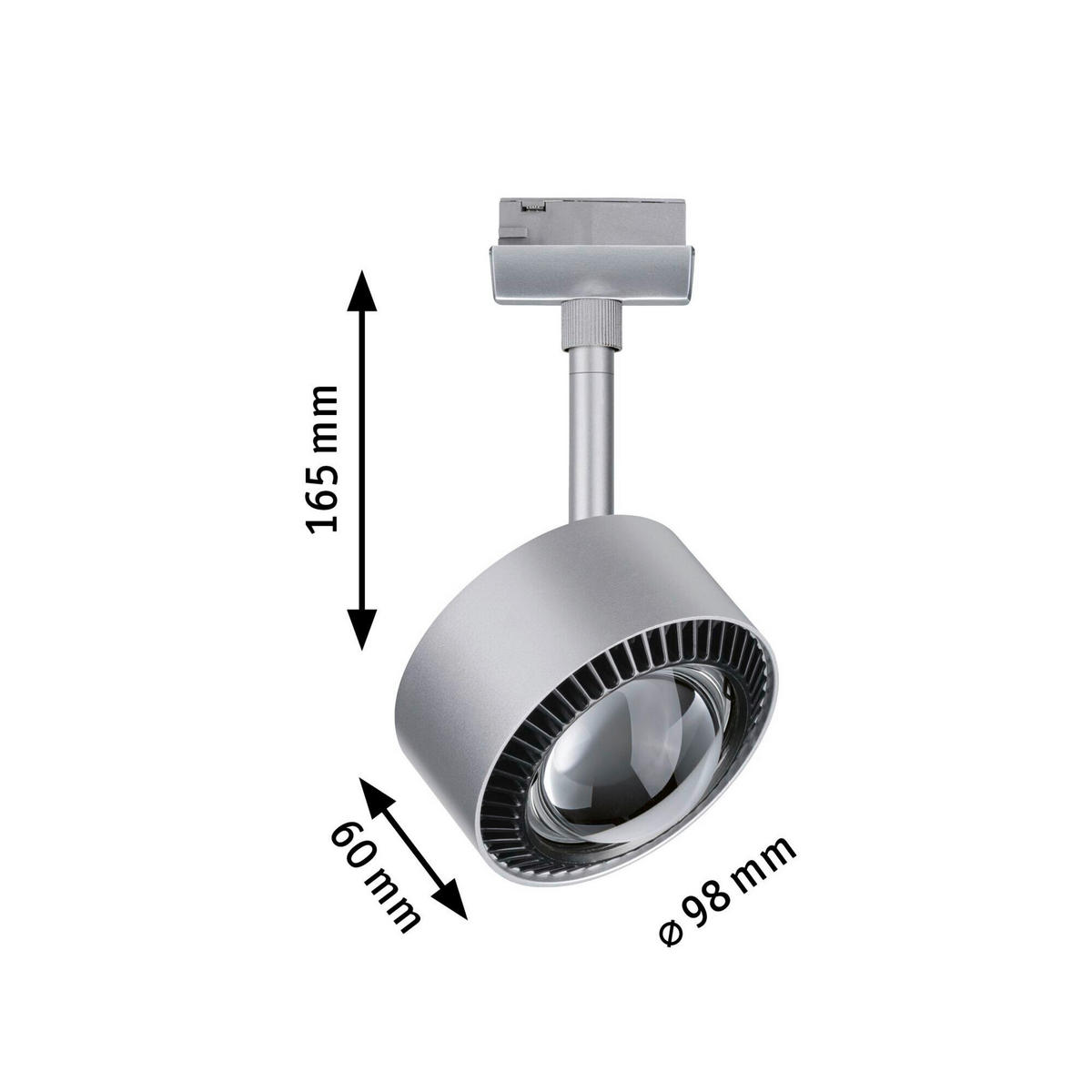 SCHIENENSYSTEM-STRAHLER URail Spot Aldan 9,8/17,0 cm   - Basics (9,8/17,0cm) - Paulmann