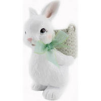 DEKOHASE - Weiss/Pink, Lifestyle, Kunststoff/Textil (16,6/24,3cm)