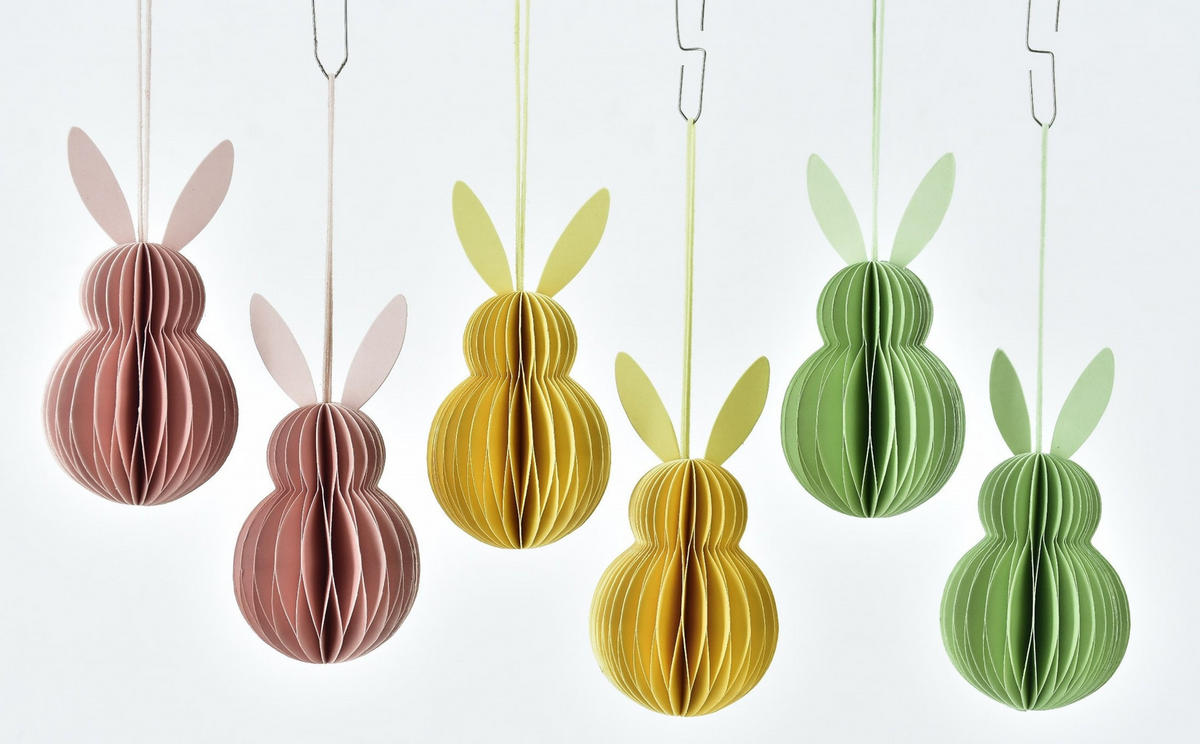 GESCHENKANHÄNGER-SET   - Multicolor, Basics, Papier (6,0/10,0/6,0cm)