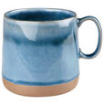 KAFFEEBECHER  530 ml   - Blau, Trend, Keramik (9,5/9,5cm) - Landscape