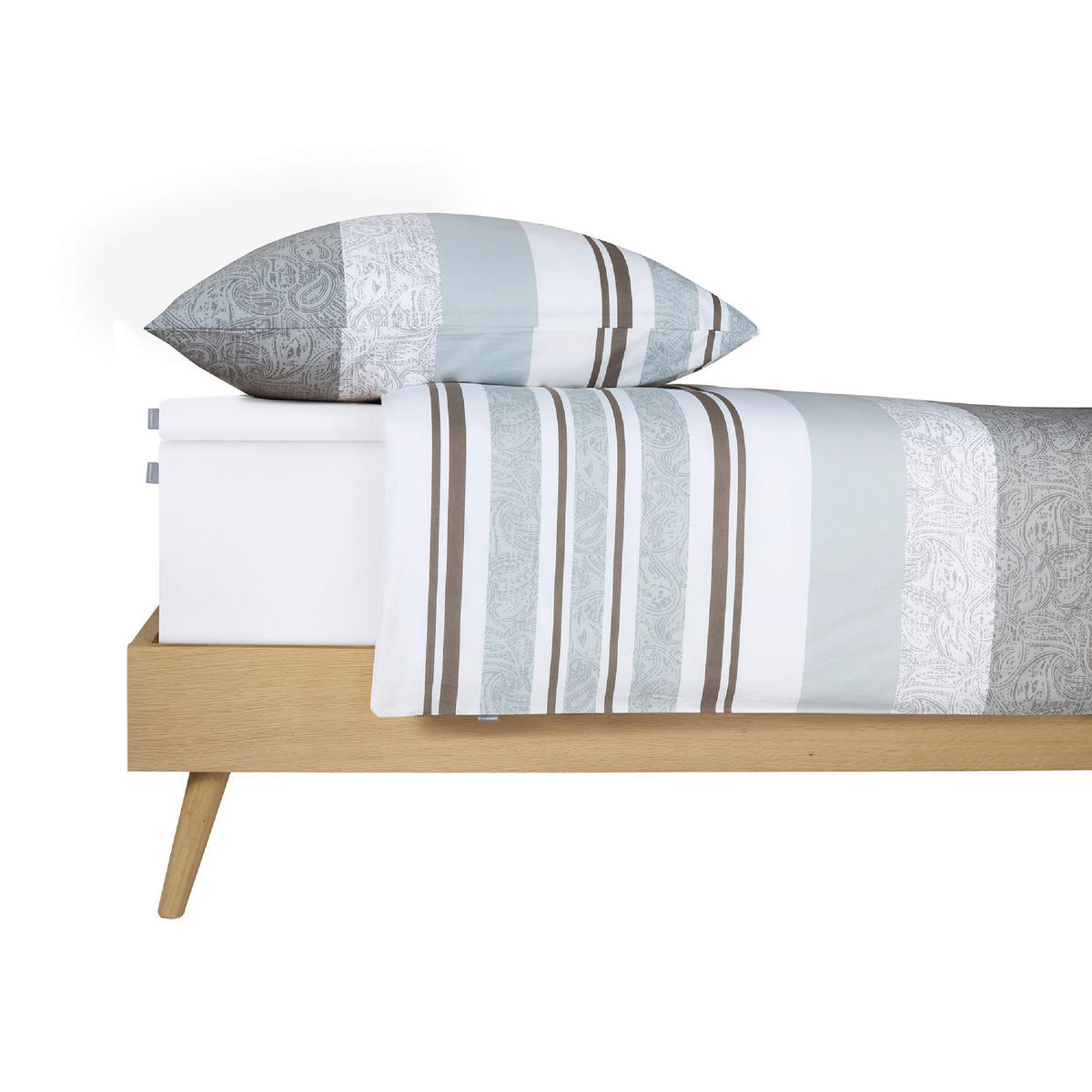 BOXSPRING-SPANNLEINTUCH 150/200 cm  - Weiß, Basics, Textil (150/200cm)
