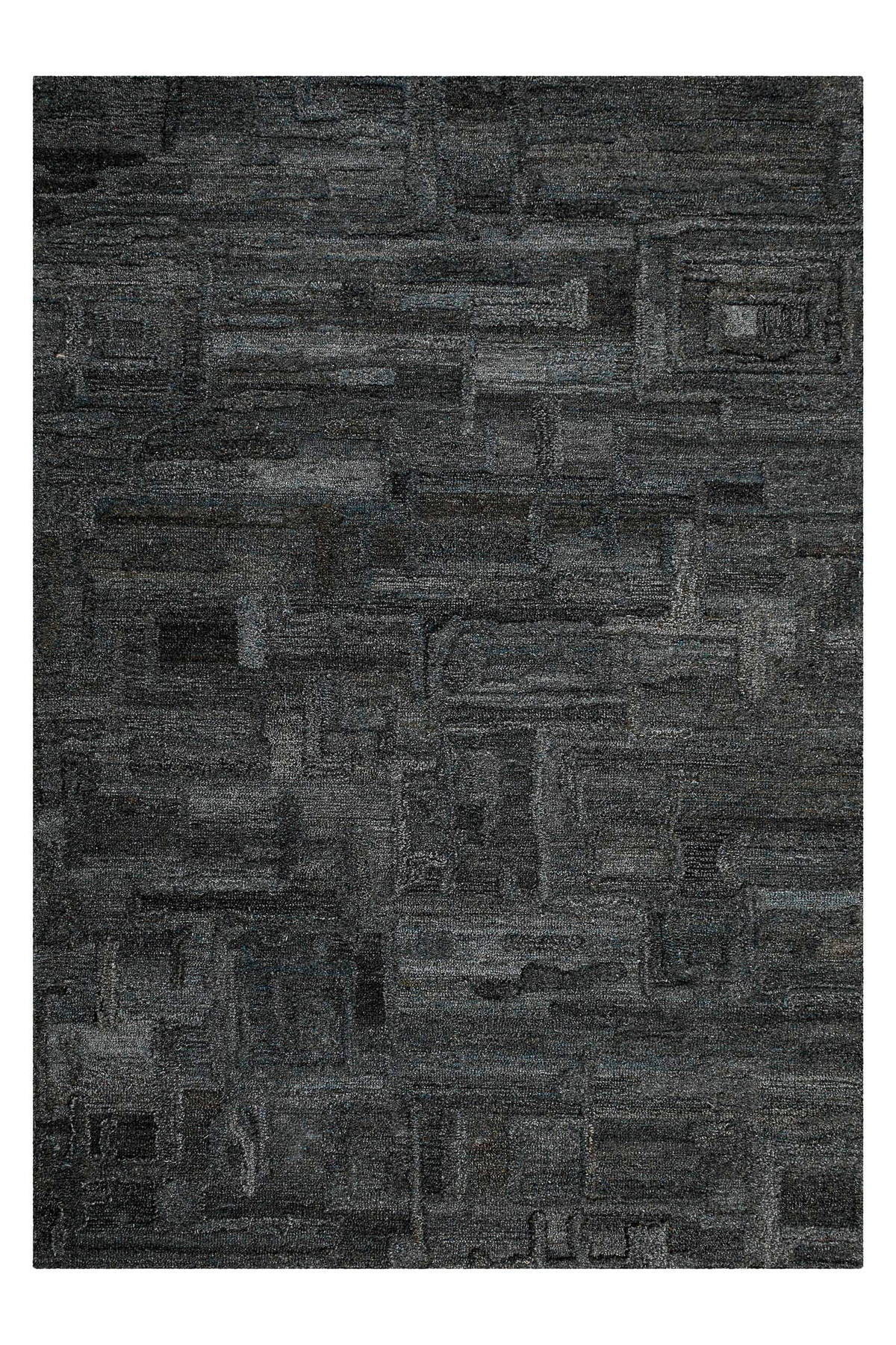 WEBTEPPICH 200/300 cm Hamptons Fortytwo Dunkelgrau  - Dunkelgrau, KONVENTIONELL, Textil (200/300cm) - WECON HOME