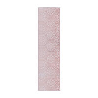 LÄUFER 80/150 cm Monroe 225 Rosa  - Rosa, KONVENTIONELL, Kunststoff/Textil (80/150cm)