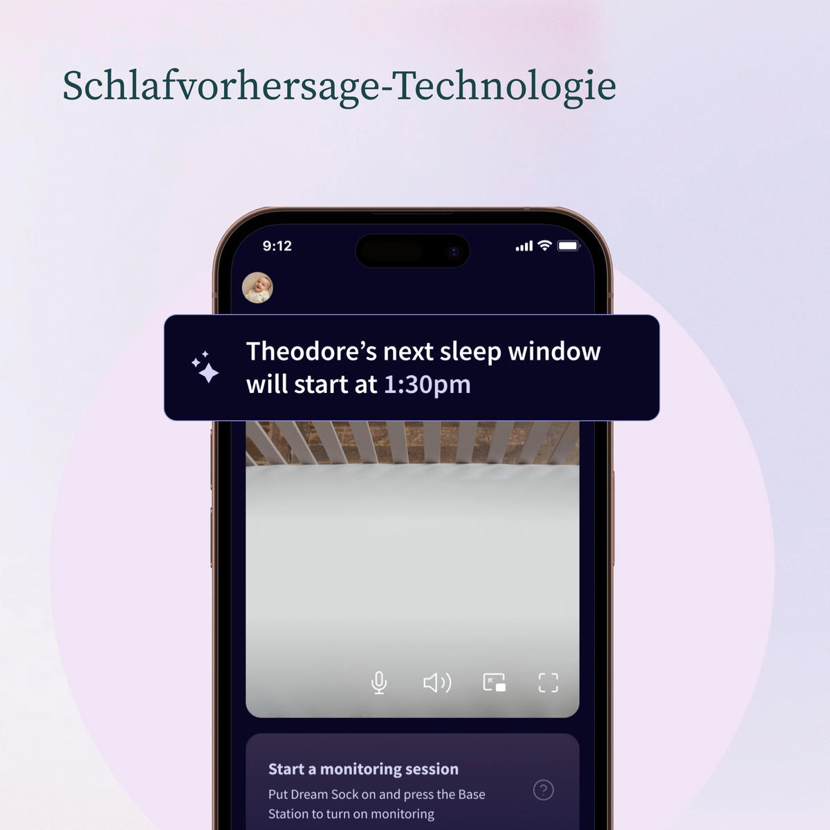 BABYPHONE - Mintgrün, Basics, Kunststoff/Textil (0.220kg) - Owlet
