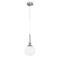 PENDELLAMPA Modern 15/30,5 cm  - vit/nickelfärgad, Trend, metall/glas (15/30,5cm) - MAYTONI