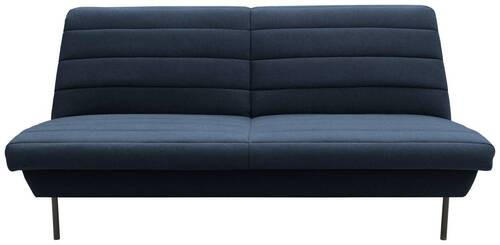 2-SITZER-SOFA Blau  - Blau/Schwarz, Design, Textil/Metall (185/92/103cm) - LOOKS by W.Joop