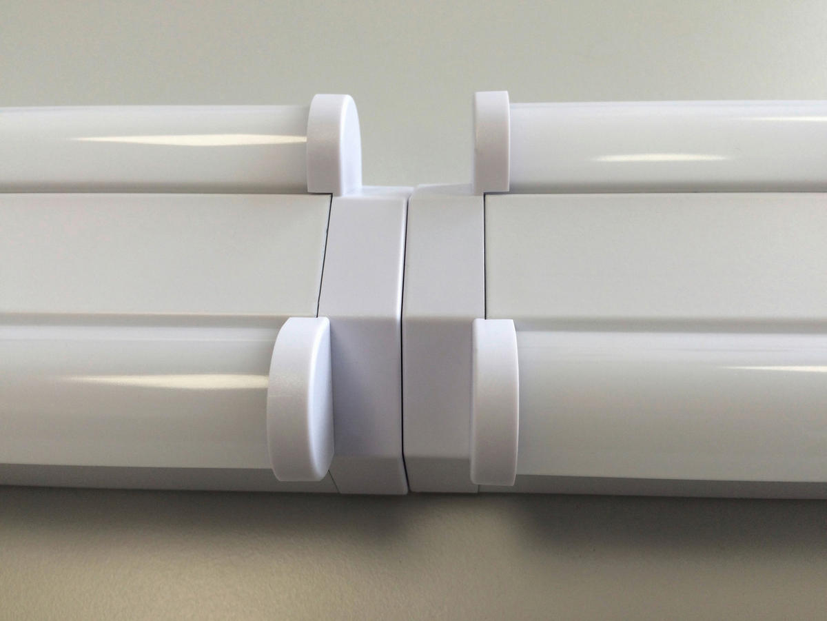 UNTERBAULEUCHTE   7,5/5/60 cm   - Weiß, Basics, Kunststoff (7,5/5/60cm)