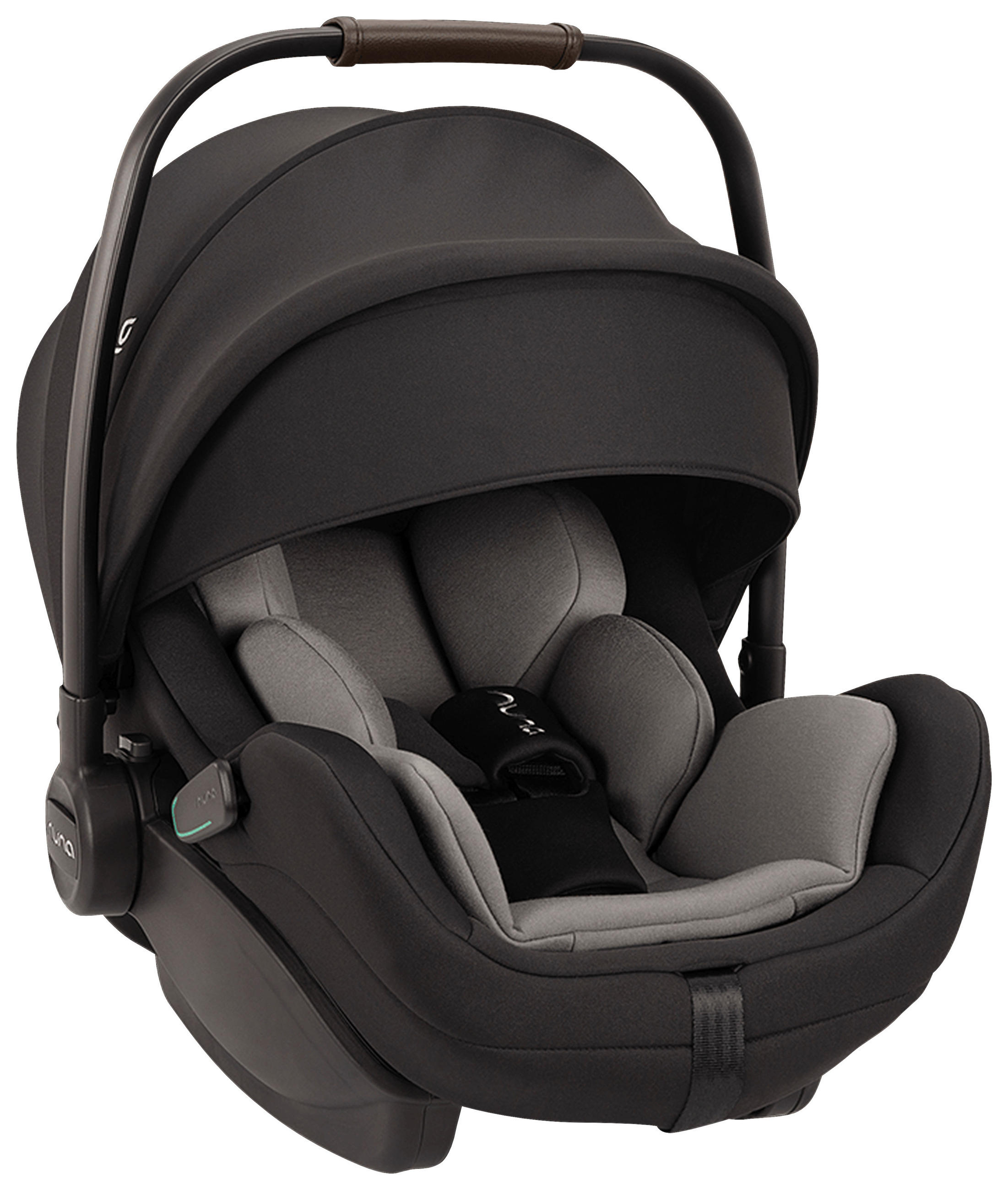 BABYSCHALE  Arra flex  - Schwarz/Grau, Basics, Kunststoff/Textil (43/59/77cm) - Nuna