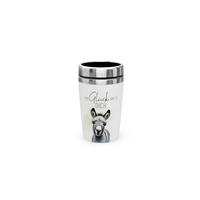 COFFEE-TO-GO-BECHER 0.250 L  - Multicolor, Basics, Metall (8.2/8.2/14cm)