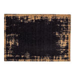 FUßMATTE  50/70 cm  Schwarz, Dunkelorange  - Dunkelorange/Schwarz, Design, Textil (50/70cm) - Esposa
