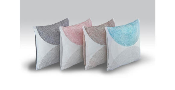 ZIERKISSEN 50/50 cm - Anthrazit, Design, Textil (50/50cm) - Novel
