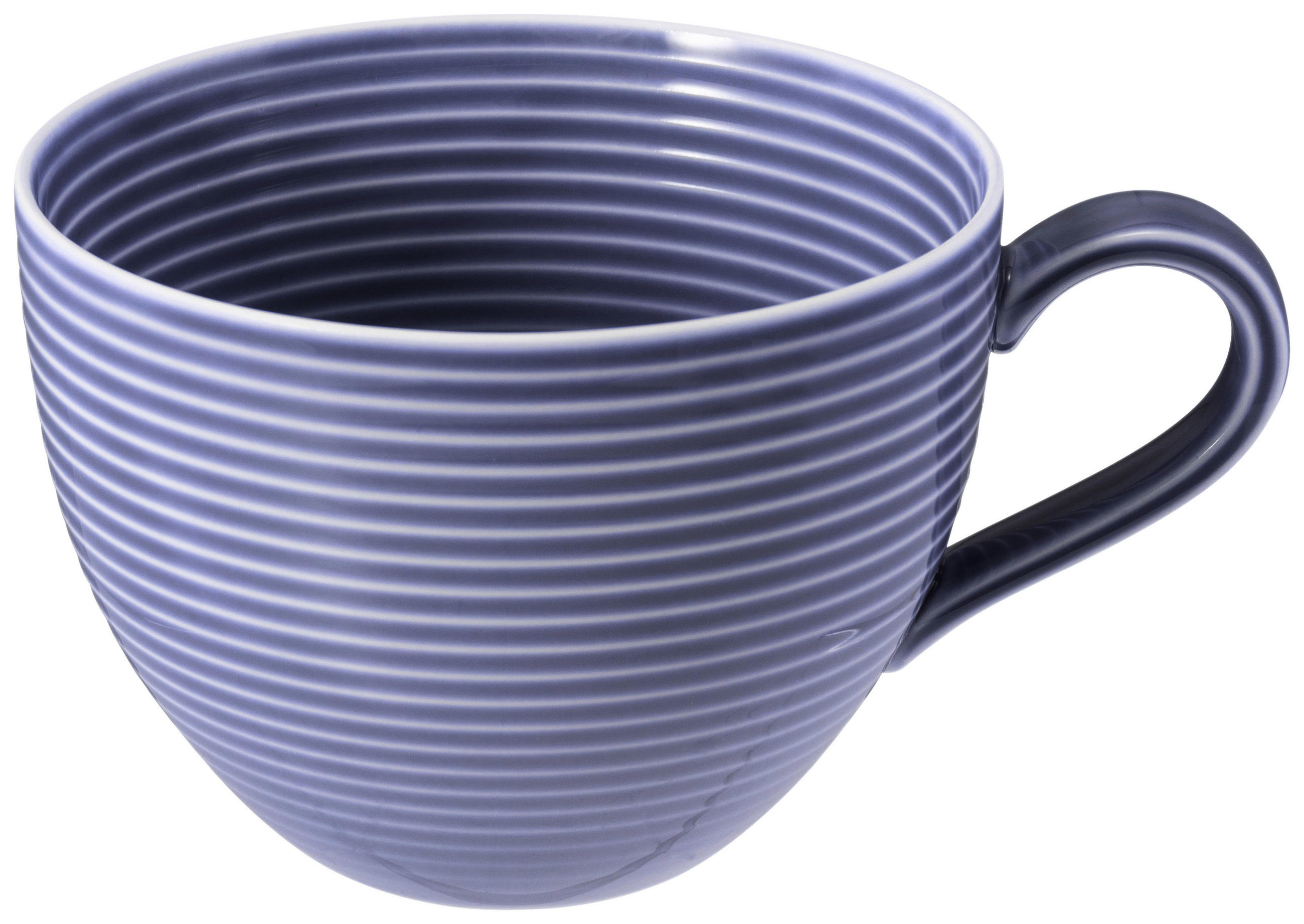KAFFEETASSE Beat   350 ml  - Blau/Flieder, KONVENTIONELL, Keramik (0,35l) - Seltmann Weiden